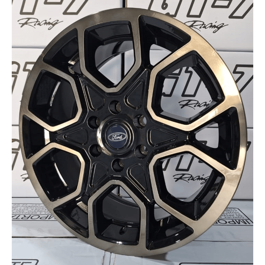 Jogo de Rodas Nova Ranger Limited Aro 20 Preta Fumê | 6x139 ET40 ...