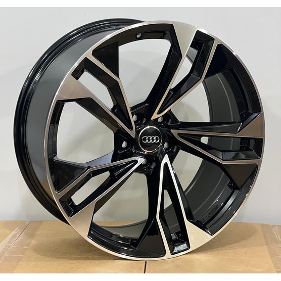 Jogo-Roda-Audi-S5-2024-Aro-20-Preta-Diamantada