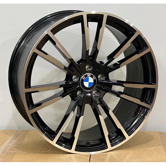 Jogo-Roda-BMW-M5-Aro-20-Preta-Diamantada