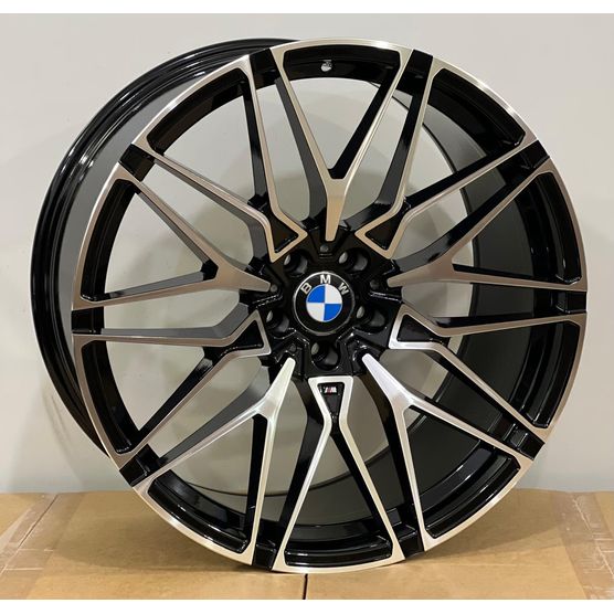 Jogo-Roda-BMW-X6M-Competition-Aro-21-Preta-Diamantada Jogo-Roda-BMW-X6M-Competition-Aro-21-Preta-Diamantada