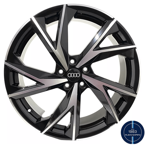 Jogo-Roda-BRW-2040-Audi-R-Spyder-Aro-20-Preta-Diamantada Jogo-Roda-BRW-2040-Audi-R-Spyder-Aro-20-Preta-Diamantada