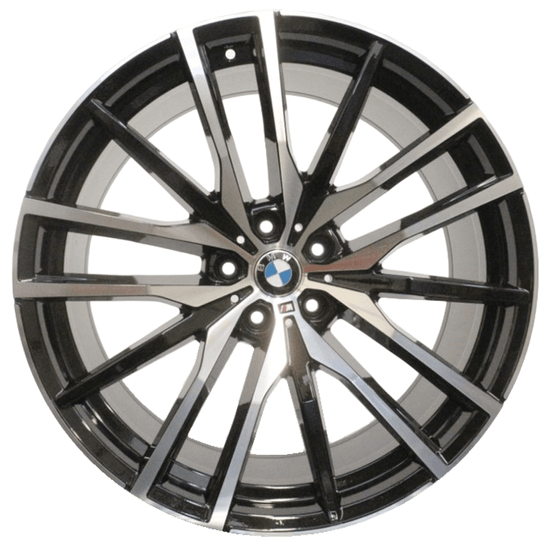 Jogo-Roda-PRZ-BMW-X5-M-Sport-Aro-22-Preta-Diamantada