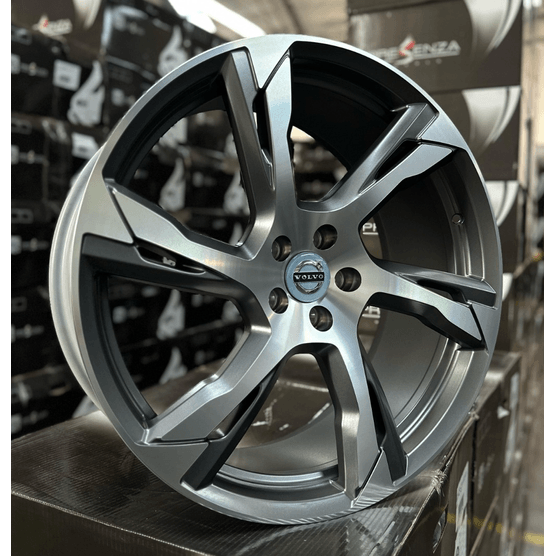 Jogo-Roda-Volvo-XC90-aro-21-Preta-Diamantada
