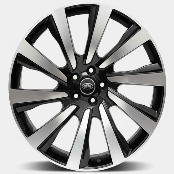 Jogo Roda Land Rover SVR Aro 23 - Preta Diamantada 5X120 Jogo Roda Land Rover SVR Aro 23 - Preta Diamantada 5X120