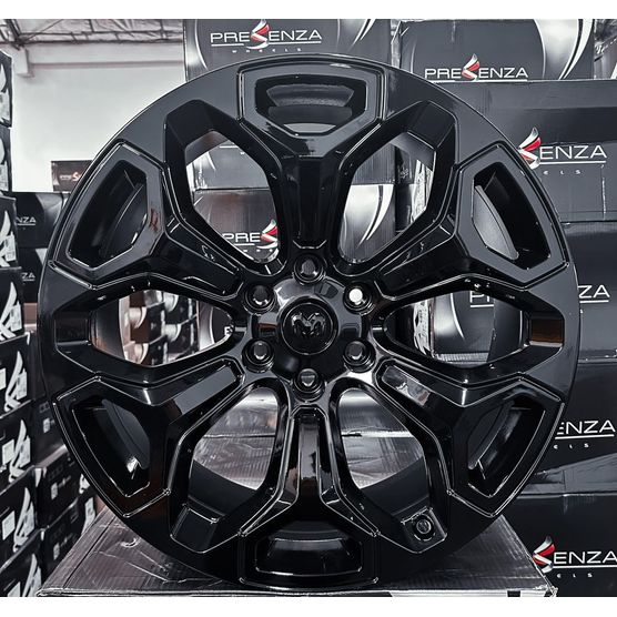 Jogo-Roda-PRZ-2433-Aro-22-6x139-Preta Jogo-Roda-PRZ-2433-Aro-22-6x139-Preta