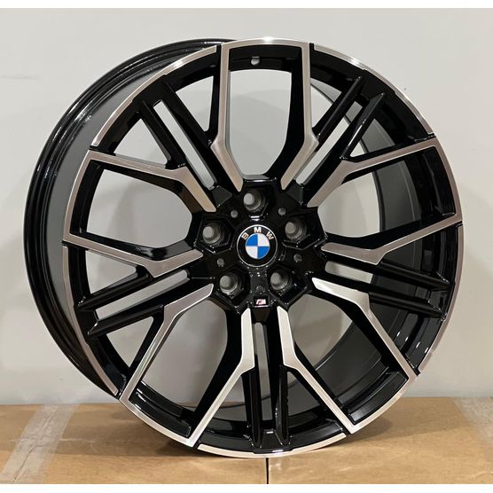 Jogo Roda BMW M8 Aro 20 - Preta Diamantada 5X120 Jogo Roda BMW M8 Aro 20 - Preta Diamantada 5X120
