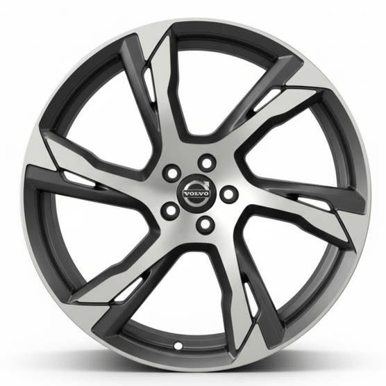 Jogo Roda Volvo XC90 R-Design Aro 21 - Preta Diamantada 5x108 Jogo Roda Volvo XC90 R-Design Aro 21 - Preta Diamantada 5x108