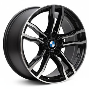 Jogo-Roda-BMW-X6-M-Aro-18---Preta-Diamantada---Roda-X6-M-Aro-18---5x120-Tala-80-Off-Set-35