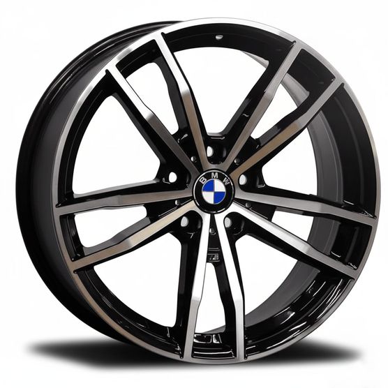 Jogo-Roda-BMW-330-M-Sport-Aro-19---Preta-Diamantada