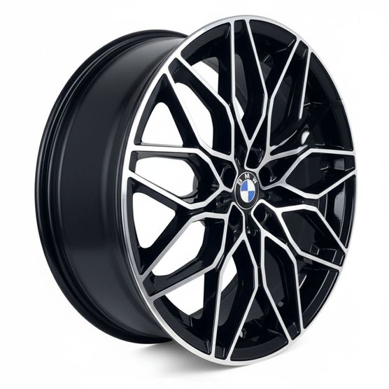 Jogo-Roda-GT-7-BMW-M3-M4-Aro-18---Preta-Diamantada