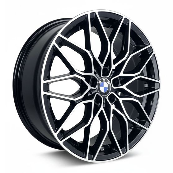 Jogo-Roda-GT-7-BMW-M3-M4-Aro-20---Preta-Diamantada