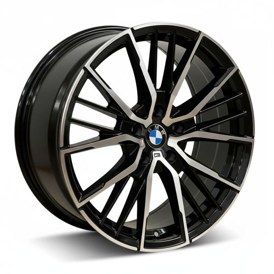 Jogo-Roda-BMW-M235-Aro-19---Preta-Diamantada Jogo-Roda-BMW-M235-Aro-19---Preta-Diamantada