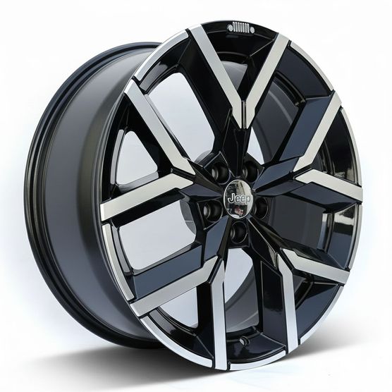 Jogo-Roda-Jeep-New-Compass-EV-Aro-20---Preta-Diamantada---5X110 Jogo-Roda-Jeep-New-Compass-EV-Aro-20---Preta-Diamantada---5X110