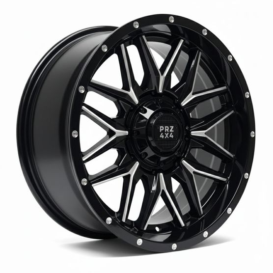 Jogo-Roda-PRZ-1592-Aro-17---Preta-Diamantada---6x139 Jogo-Roda-PRZ-1592-Aro-17---Preta-Diamantada---6x139