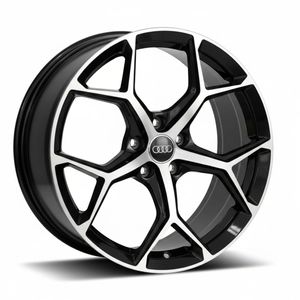 Jogo-Roda-Audi-RS5-Aro-22---Preta-Diamantada---5X112