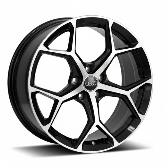 Jogo-Roda-Audi-RS5-Aro-22---Preta-Diamantada---5X112