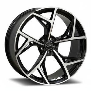 Jogo-Roda-Audi-Q6-E-TRON-Aro-21---Preta-Diamantada---5X112