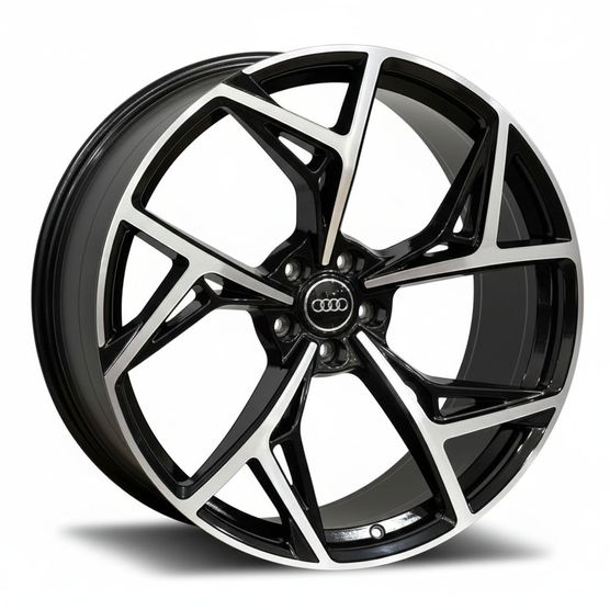 Jogo-Roda-Audi-Q6-E-TRON-Aro-21---Preta-Diamantada---5X112 Jogo-Roda-Audi-Q6-E-TRON-Aro-21---Preta-Diamantada---5X112