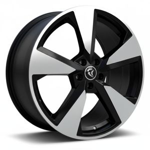 JOGO-RODA-BRW-2200-R-Five--ARO-20-Preta-Diamantada