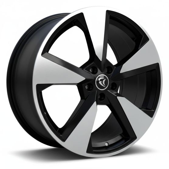 JOGO-RODA-BRW-2200-R-Five--ARO-20-Preta-Diamantada