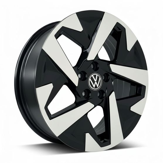 Jogo-Roda-S60-VW-TERA-Aro-15---Preta-Diamantada