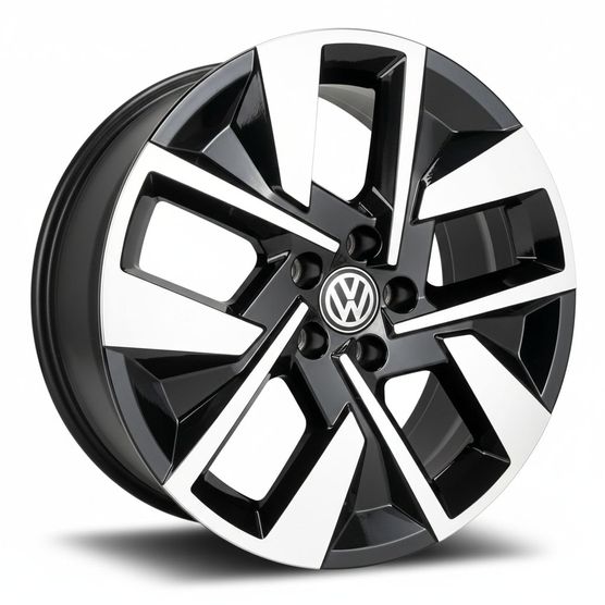 Jogo-Roda-KR-S58-VW-Nova-Amarok-Aro-20---Preta-Diamantada---5x120 Jogo-Roda-KR-S58-VW-Nova-Amarok-Aro-20---Preta-Diamantada---5x120