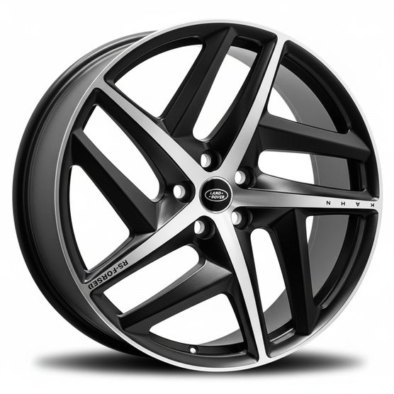 Jogo-Roda-Land-Rover-KAHN-Aro-22---Preta-Diamantada---5x120 Jogo-Roda-Land-Rover-KAHN-Aro-22---Preta-Diamantada---5x120