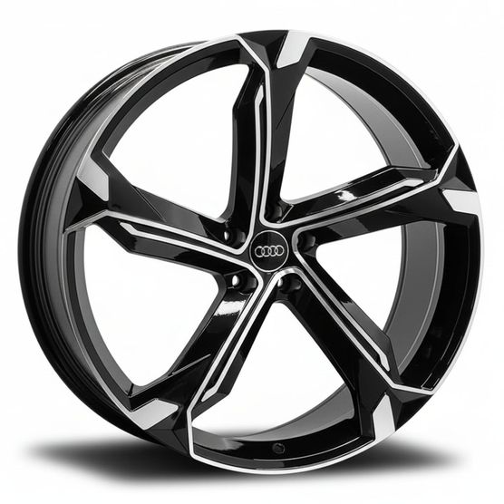 Jogo-Roda-Audi-SQ8-Aro-23---Preta-Diamantada---5x112