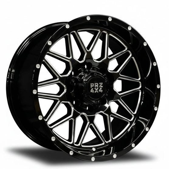 Jogo-Roda-PRZ-1958-Aro-20---Preta-Diamantada---8x165 Jogo-Roda-PRZ-1958-Aro-20---Preta-Diamantada---8x165