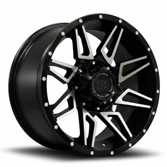 Jogo-Roda-PRZ-1955-Aro-20---Preta-Diamantada