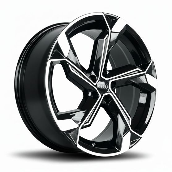 Jogo-Roda-Audi-SQ8-Aro-22---Preta-Diamantada Jogo-Roda-Audi-SQ8-Aro-22---Preta-Diamantada