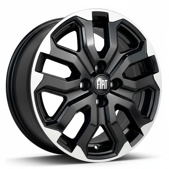 Jogo-Roda-KR-S55-Fiat-Strada-Ultra-Aro-15---Preta-Diamantada---4X98