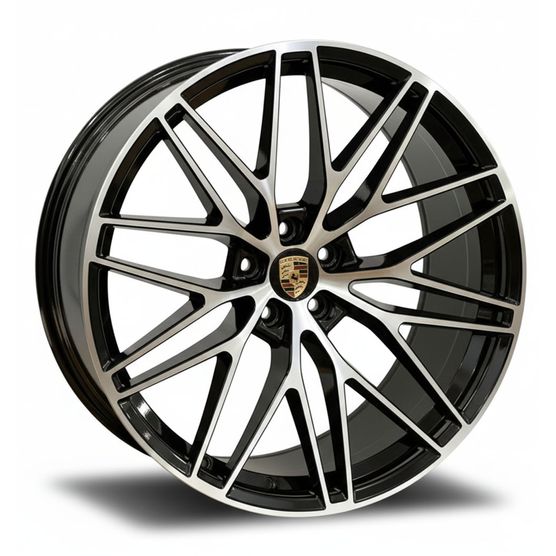 Jogo-Roda-Porsche-Macan-Aro-21---Preta-Diamantada Jogo-Roda-Porsche-Macan-Aro-21---Preta-Diamantada