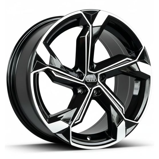 Jogo-Roda-Audi-SQ8-Aro-20---Preta-Diamantada---5x112