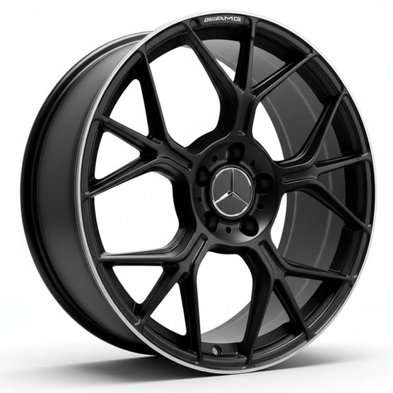 Jogo-Roda-Mercedes-AMG-GT-2024-Aro-19---Preta-Fosca-Diamantada---5x112