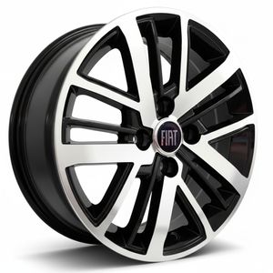 JOGO-RODA-BRW-1550-NOVA-STRADA-ARO-15---PRETA-DIAMANTADA---4x98-Tala6-Off-Set40