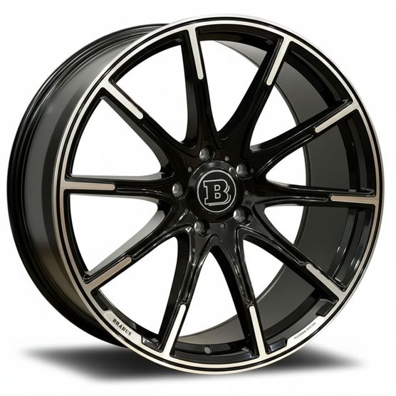 Jogo-Roda-Mercedes-Brabus-Aro-22---Preta-Diamantada---5x112 Jogo-Roda-Mercedes-Brabus-Aro-22---Preta-Diamantada---5x112