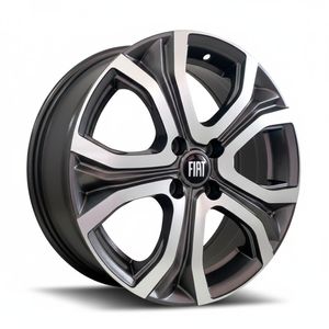 JOGO-RODA-BRW-1760-Fiat-Pulse-ARO-16---GRAFITE-DIAMANTADA---4x98Tala-6-Off-Set-42