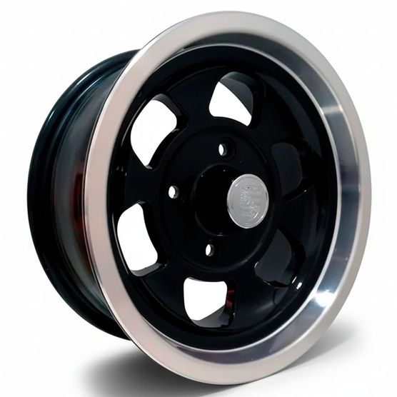 JOGO-RODA-BRW-1880-CROMIUM-FUSCA-KOMBI-ARO-15---PRETA-DIAMANTADA---4x130-Tala-6-Off-Set-0