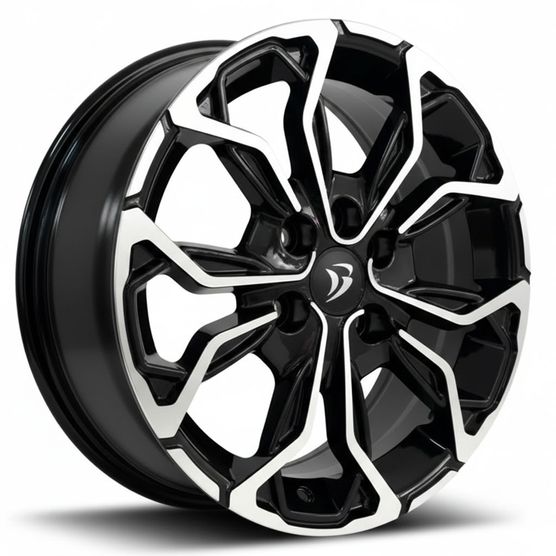 JOGO-RODA-BRW-1630-SANDERO-RS-ARO-15---PRETA-DIAMANTADA JOGO-RODA-BRW-1630-SANDERO-RS-ARO-15---PRETA-DIAMANTADA