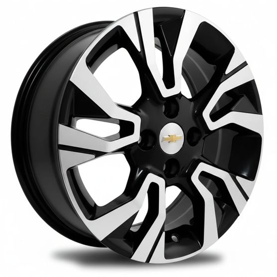 JOGO-RODA-BRW-1510-ONIX-TURBO-ARO-15---PRETA-DIAMANTADA---4x100-Tala-6-Off-Set-40