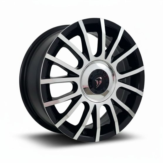 JOGO-RODA-BRW-1230-TROIA-ARO-15---PRETA-DIAMANTADA